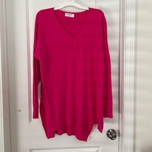 Long Hot Pink Sweater